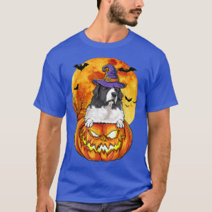 Pyrenean Mastiff Witch Pumpkin Halloween Dog Lover T-Shirt