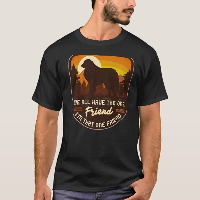Pyrenean Mountain Dog Breed T-Shirt (Front)