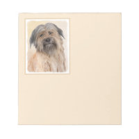 Pyrenean Shepherd Painting - Cute Original Dog Art