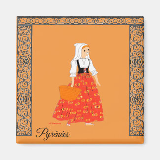 Pyrénées Orientales, France Magnet