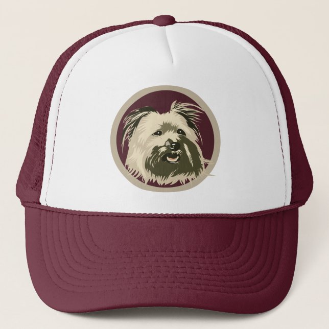 PYRENEES SHEEPDOG TRUCKER HAT (Front)