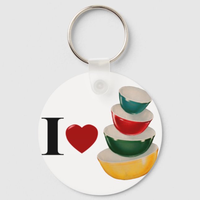 PyrexLove1.png Keychain (Front)