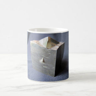 Pyrite Crystal Coffee Mug