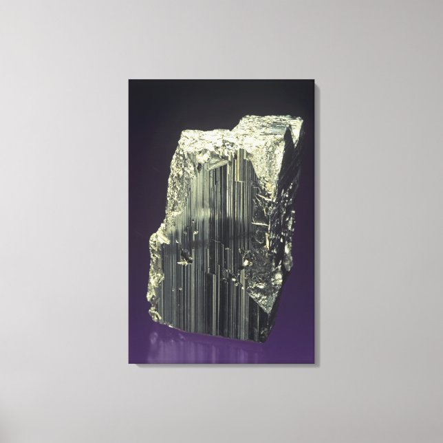 Pyrite, Peru, South America Canvas Print (Front)