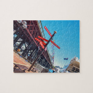 Pyrmont Bridge in Sydney Australia Jigsaw Puzzle