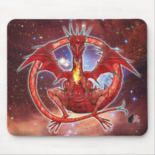 Pyrope Cosmic Dragon Mouse Pad