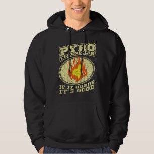 Pyrotechnician Crew Pyrotechnics Fireworks Pyro Hoodie