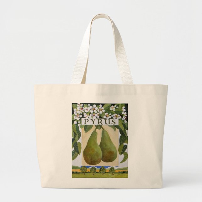 Pyrus Large Tote Bag (Front)