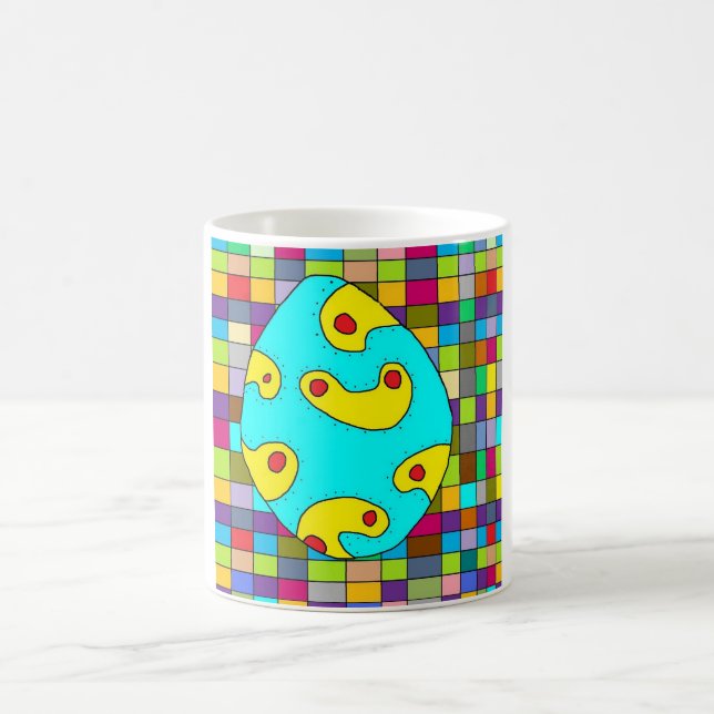 Pysanka Egg Coffee Mug (Center)