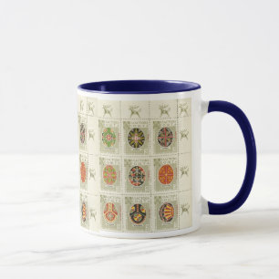 Pysanka Ukrainian Easter Eggs9 Two Tone Mug
