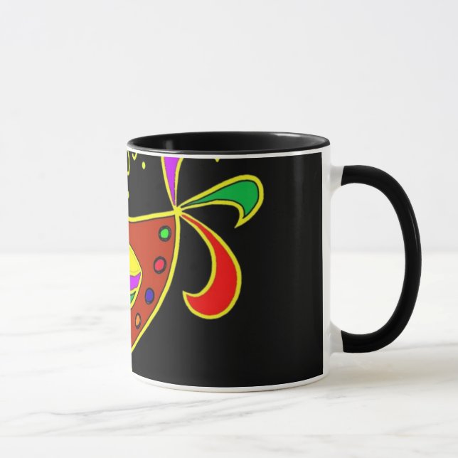 Pysanky Symbols Series: Hen Mug (Right)