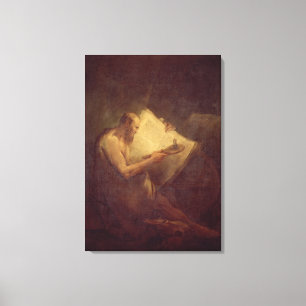 Pythagoras (6th century BC) (oil on canvas) Canvas Print