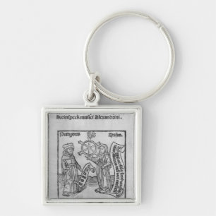 Pythagoras  and Music Keychain