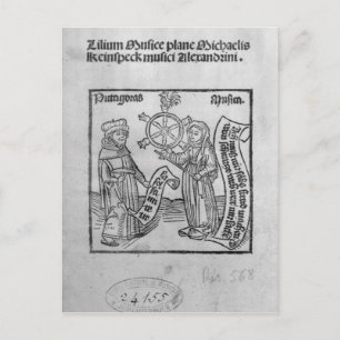 Pythagoras and Music Postcard