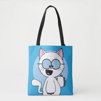 Pythagoras the Cat Tote Bag