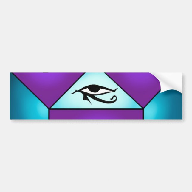 Pythagorean Mason Bumper Sticker (Front)