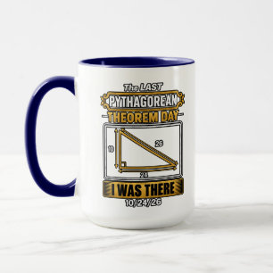 Pythagorean Theorem Day Mug