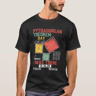 Pythagorean Theorem Day Vintage T-Shirt Love Math 