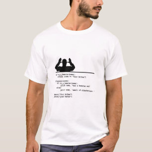 Python Code-Your mother was a hamster T-Shirt