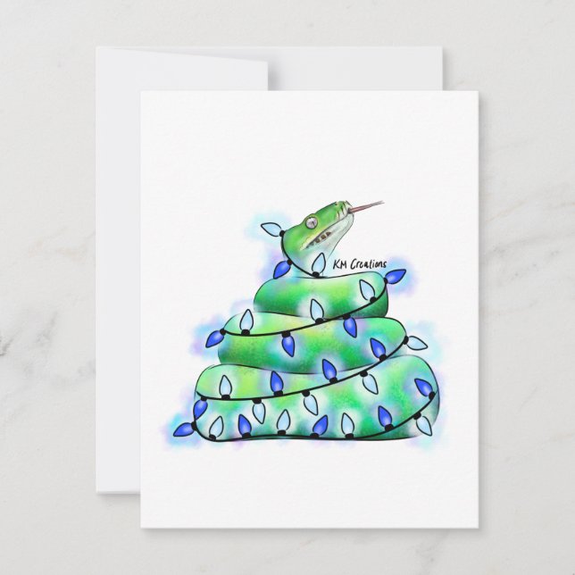 Python - holiday card (Front)