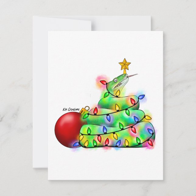 Python - holiday card (Front)