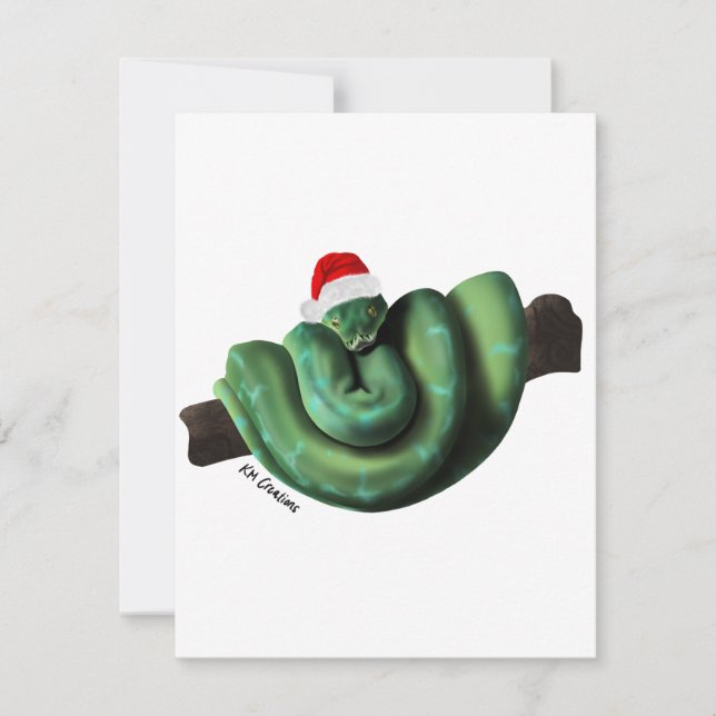 Python - holiday card (Front)