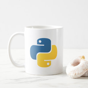 Python logo coffee mug
