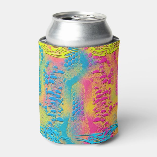 PYTHON - modern decorative fractal - Can Cooler (Can Front)