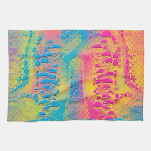 PYTHON - modern decorative fractal - Kitchen Towel