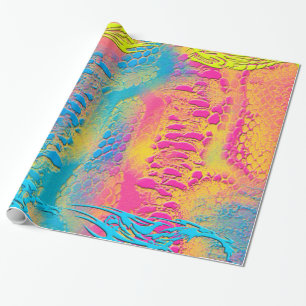 PYTHON - modern decorative fractal - Wrapping Paper