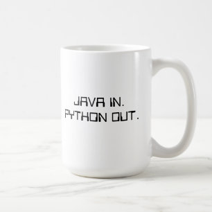 Python programmer coffe mug