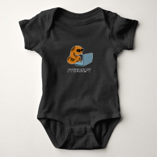 Python Programmer Funny Snake Baby Bodysuit