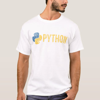 Python Programmer Retro Style T-Shirt