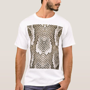Python Skin: Animal Pattern Design T-Shirt