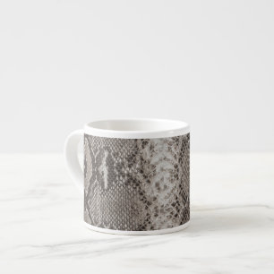 Python Snake Skin Animal Print Espresso Cup