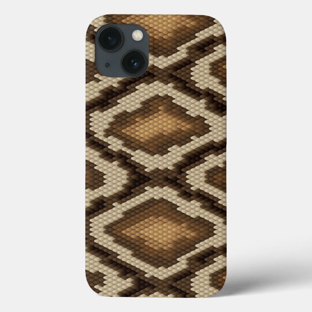 Python snake skin pattern 2 Case-Mate iPhone case (Back)