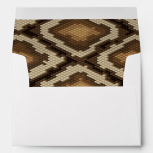 Python snake skin pattern 2 envelopes