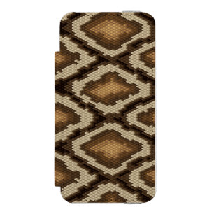 Python snake skin pattern 2 incipio watson™ iPhone 5 wallet case