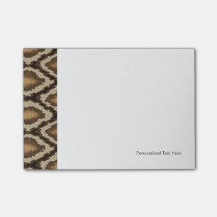 Python snake skin pattern 2 post-it notes
