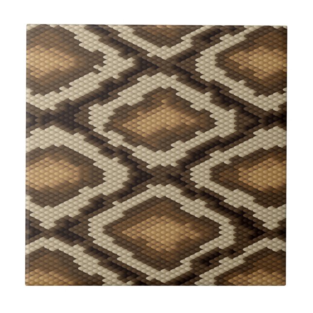Python snake skin pattern 2 tile (Front)