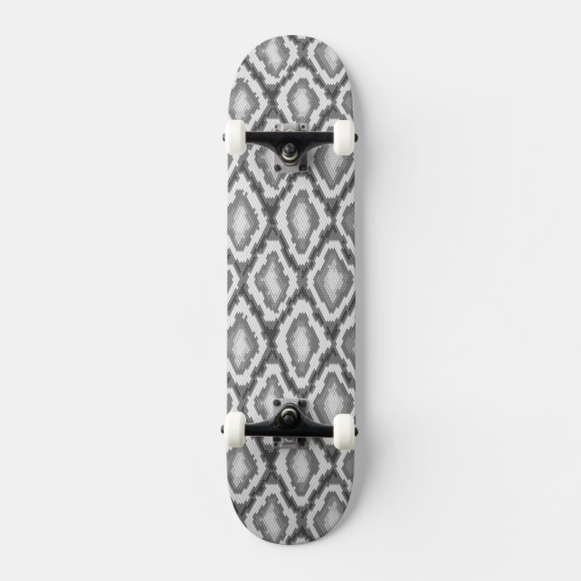 Python snake skin pattern skateboard (Front)