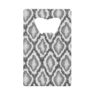 Python snake skin pattern wallet bottle opener