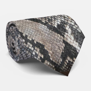  Python Snake Skin - Rich Elegant Luxury Fashion Tie
