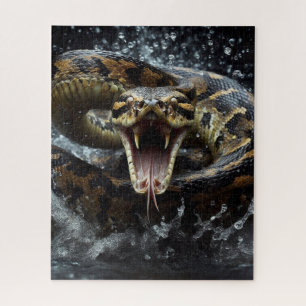 Python Striking Jigsaw Puzzle