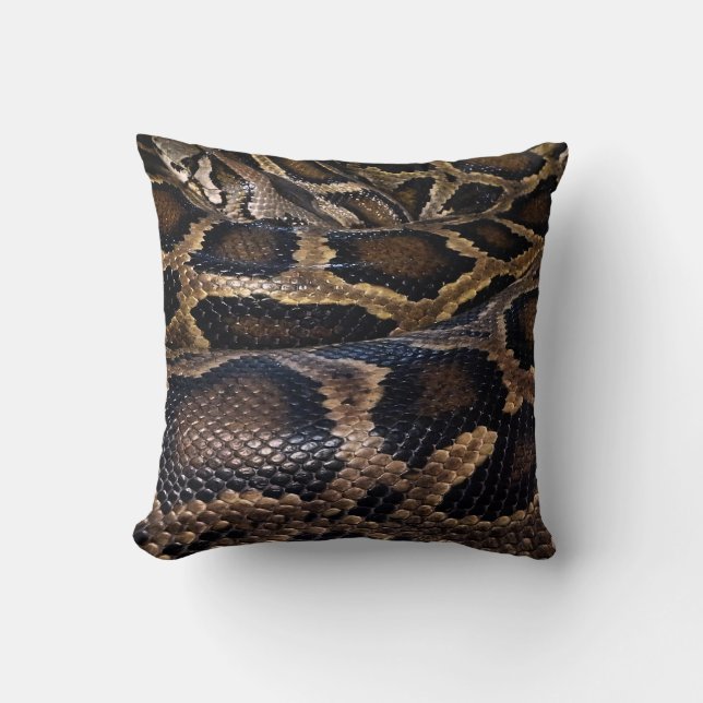 Python Throw Pillow (Front)