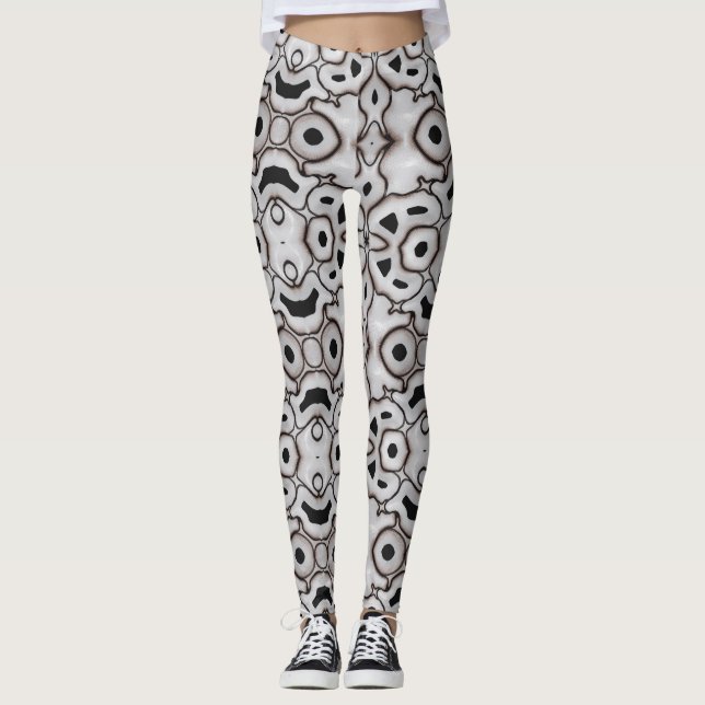 Pythonic Patterns Leggings (Front)