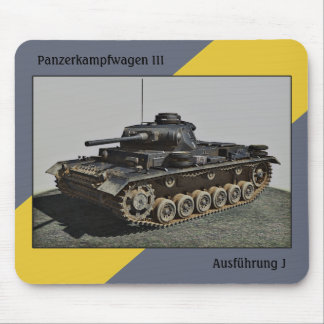Pzkpfw III Ausf J-MousePad Mouse Pad