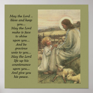 q-2 jesus and child poster