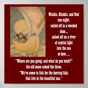 q-6 winklen blinken and nod poster