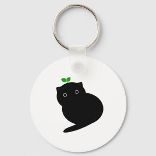 Q Cat Keychain